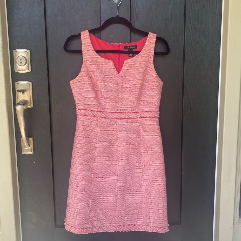 White House Black Market Pink Mini Dress